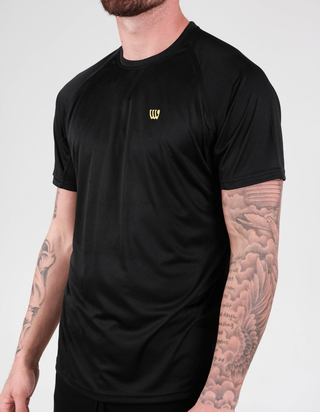 Wade Panelled Stealth Tech Tee Element