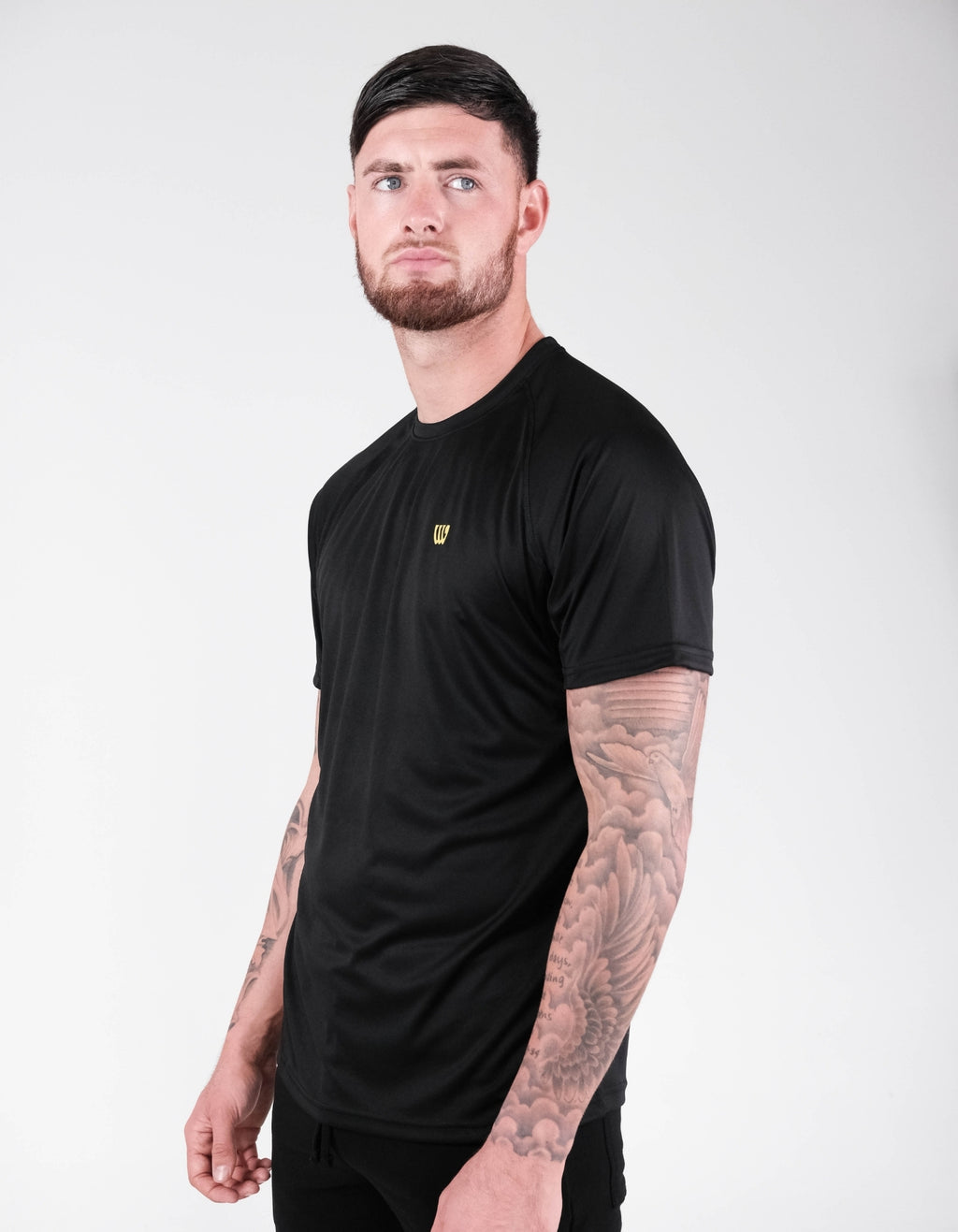 Wade Panelled Stealth Tech Tee Element