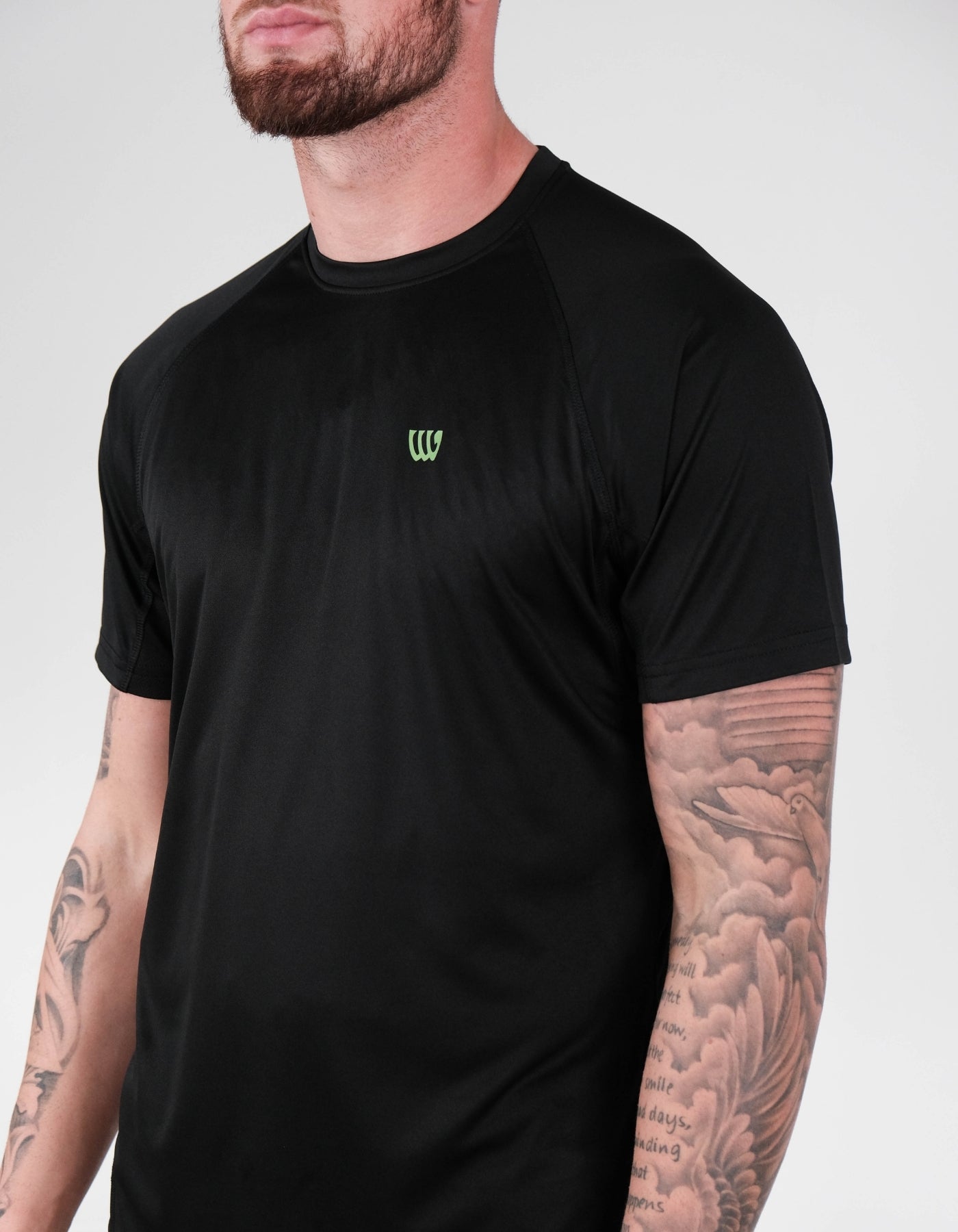 Wade Panelled Stealth Tech Tee Vector