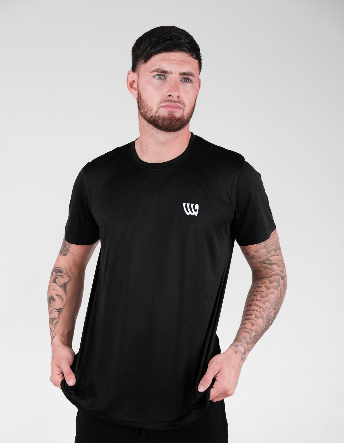 Wade Classic Logo Tee Black
