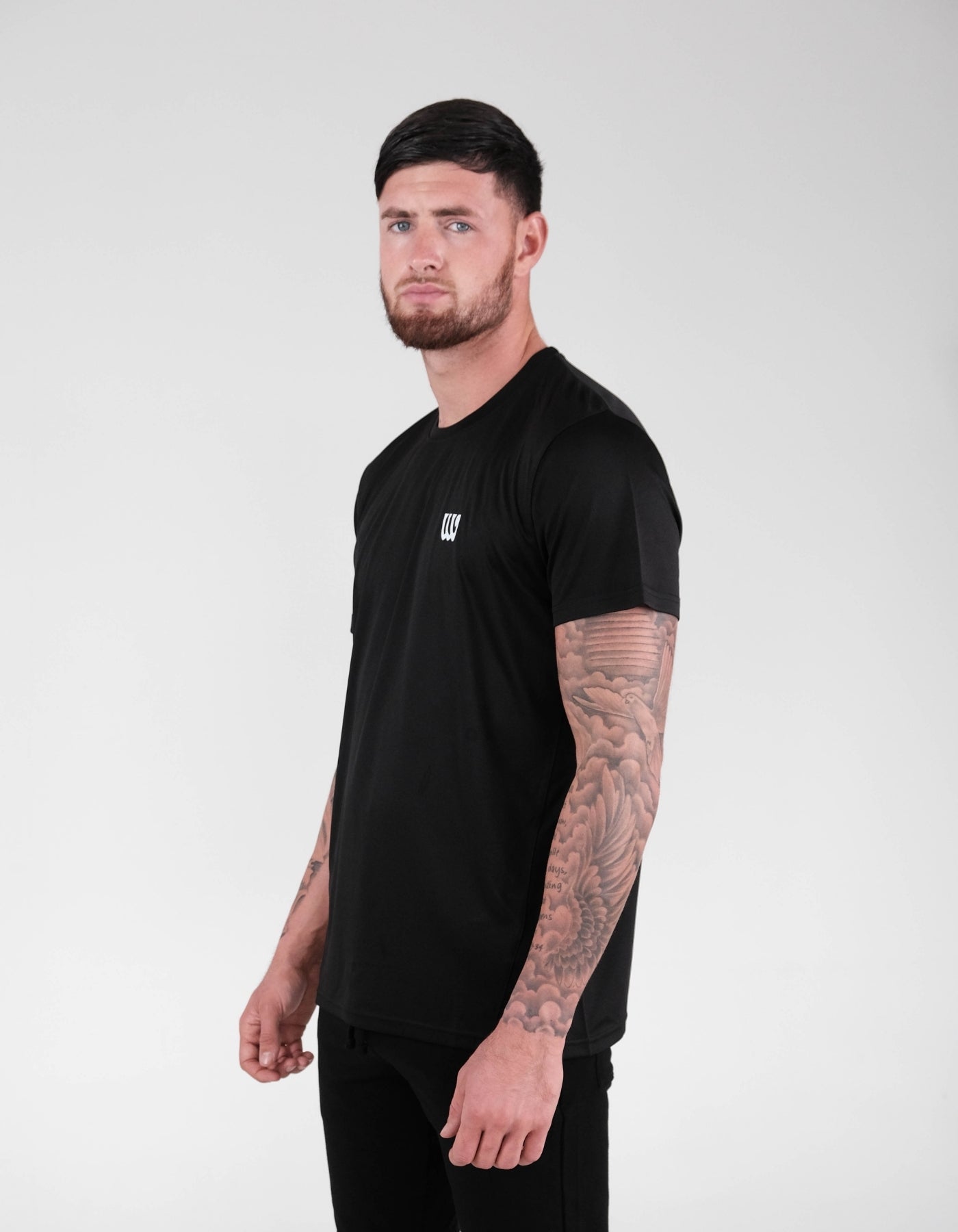 Wade Classic Logo Tee Black