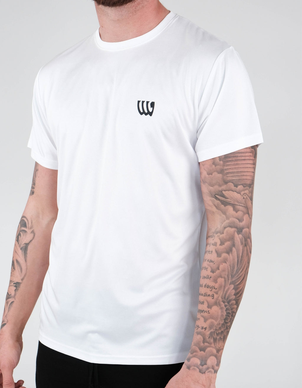 Wade Classic Logo Tee White
