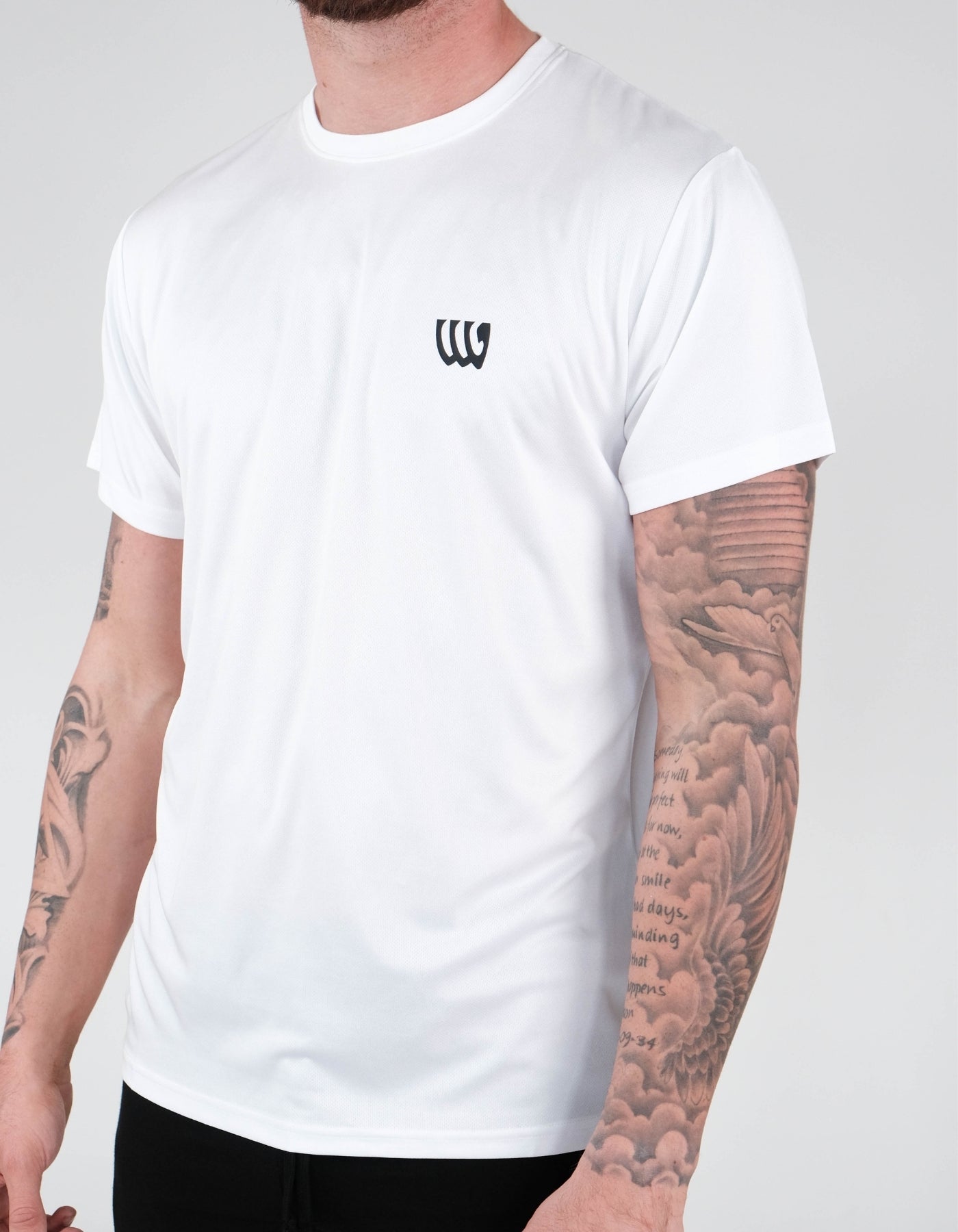Wade Classic Logo Tee White