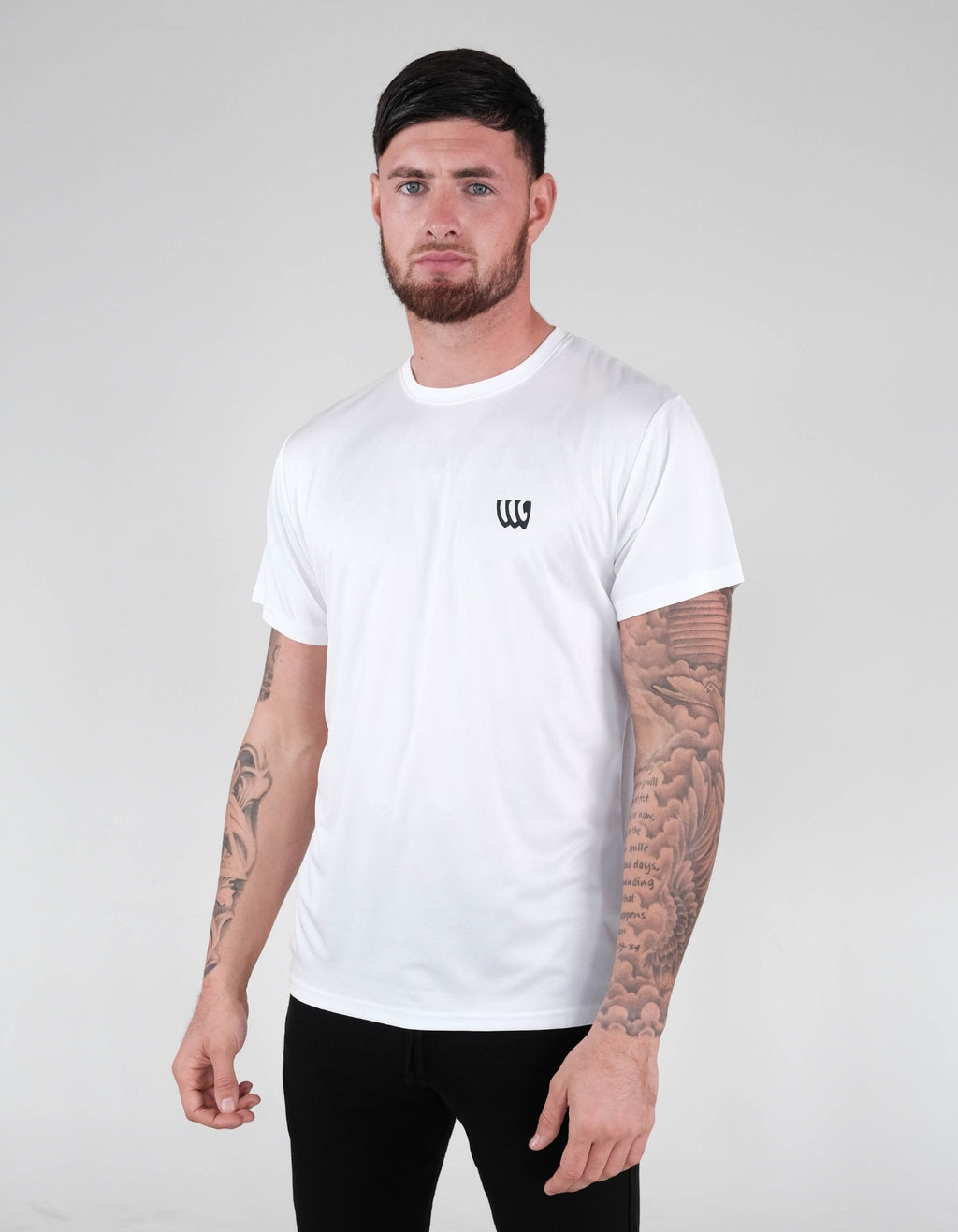 Wade Classic Logo Tee White