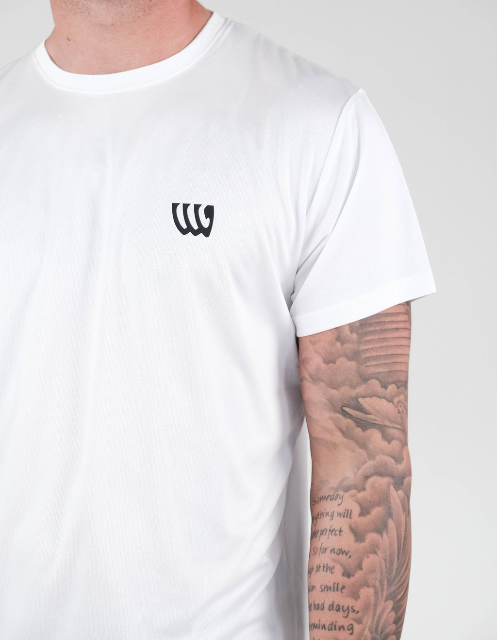 Wade Classic Logo Tee White