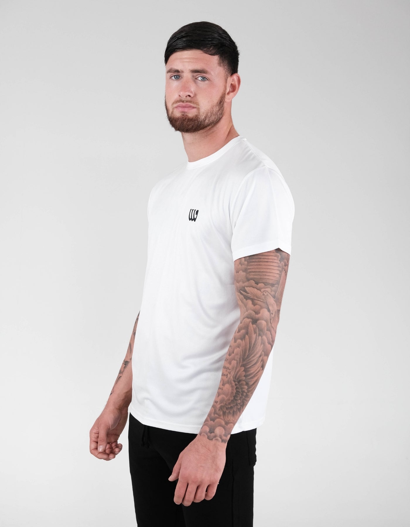Wade Classic Logo Tee White