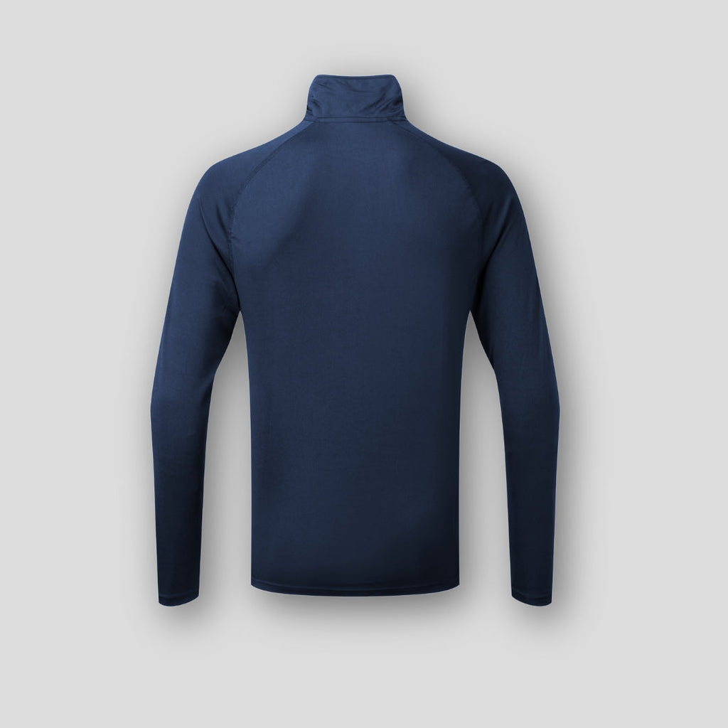 Wade Stream 1/4 zip - Blue/White