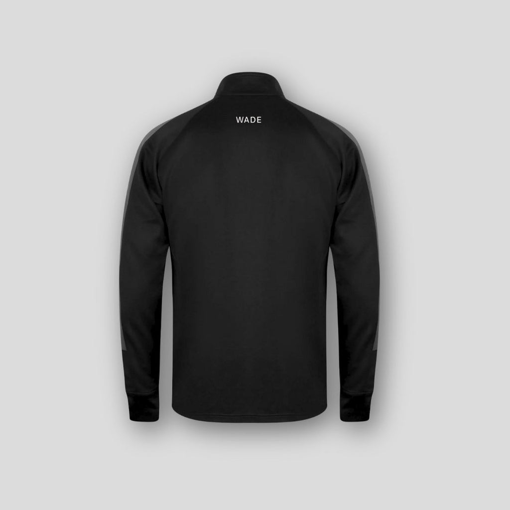 Wade Core Track Jacket White Define full zip