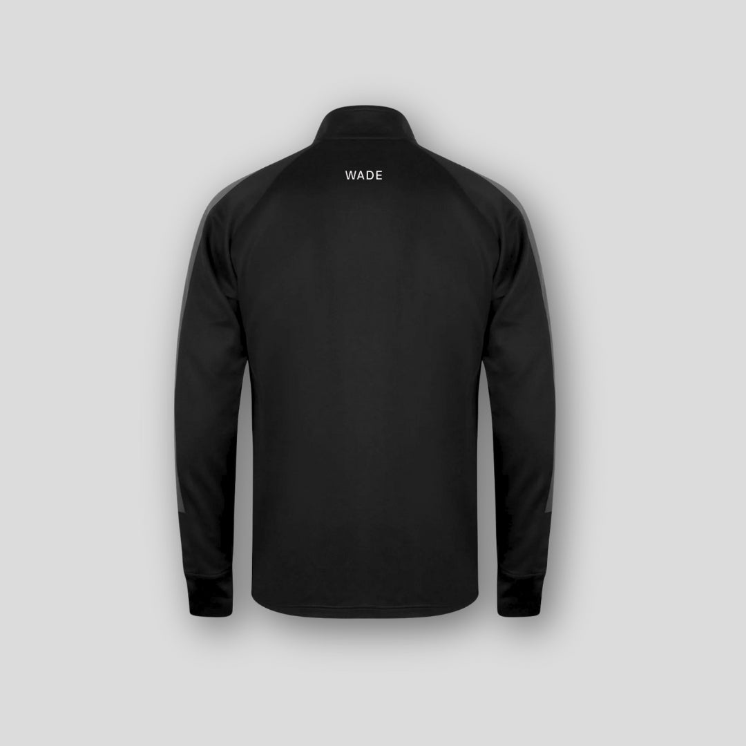 Wade Core Track Jacket White Define full zip